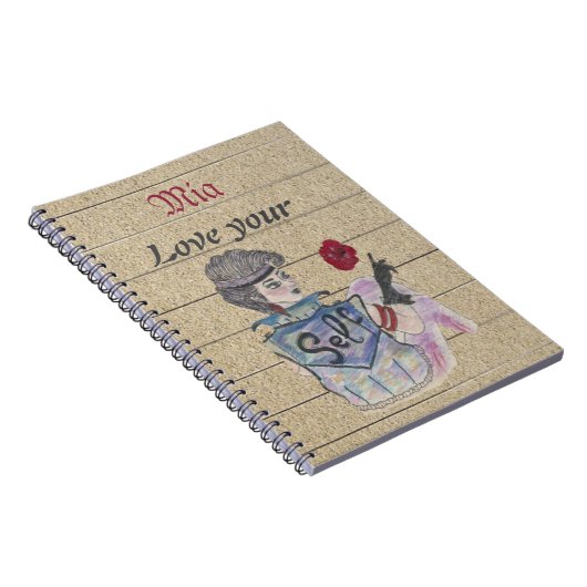 Spiral-Foto-Notebook Notizblock (Rechte Seite)