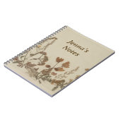 Spiral-Foto-Notebook Notizblock (Linke Seite)