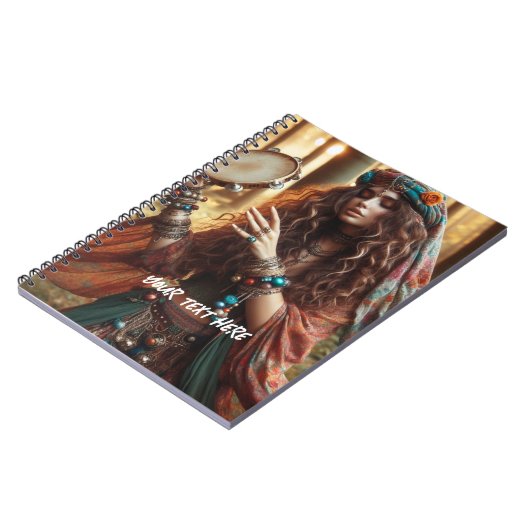 Spiral-Foto-Notebook Notizblock (Linke Seite)