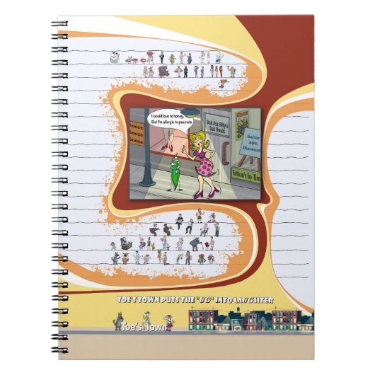 Spiral-Foto-Notebook Notizblock (Vorderseite)