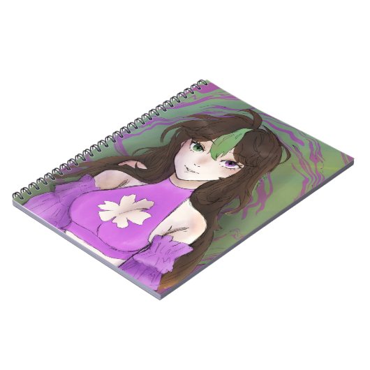 Spiral-Foto-Notebook Notizblock (Linke Seite)