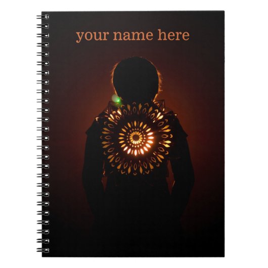Spiral-Foto-Notebook Notizblock (Vorderseite)