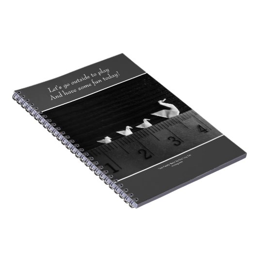 Spiral-Foto-Notebook Notizblock (Rechte Seite)