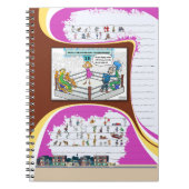 Spiral-Foto-Notebook Notizblock (Vorderseite)