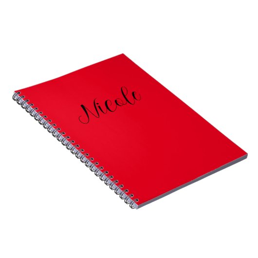 Spiral-Foto-Notebook Notizblock (Rechte Seite)