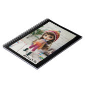 Spiral-Foto-Notebook Notizblock (Linke Seite)