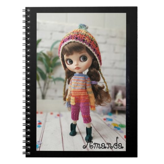 Spiral-Foto-Notebook Notizblock (Vorderseite)