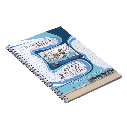 Spiral-Foto-Notebook Notizblock (Rechte Seite)