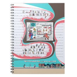 Spiral-Foto-Notebook Notizblock