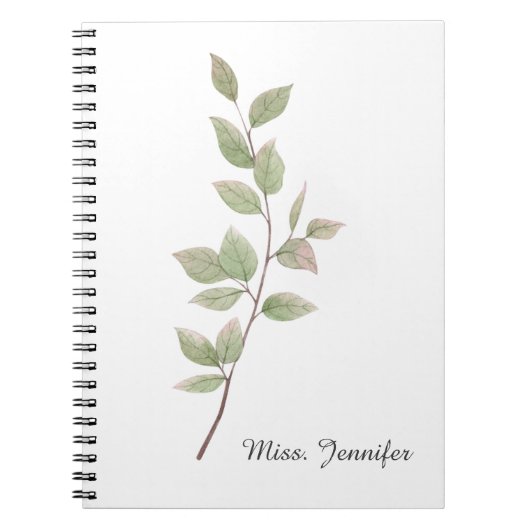 Spiral-Foto-Notebook Notizblock (Vorderseite)