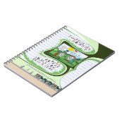 Spiral-Foto-Notebook Notizblock (Linke Seite)