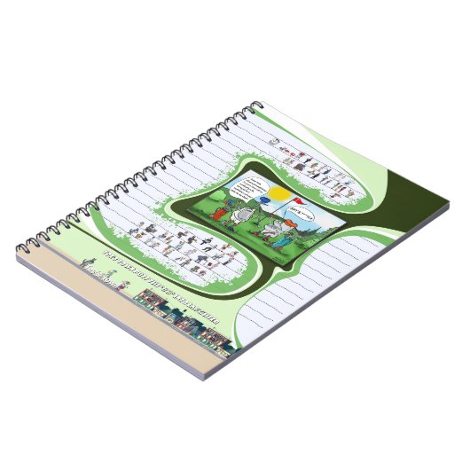 Spiral-Foto-Notebook Notizblock (Linke Seite)