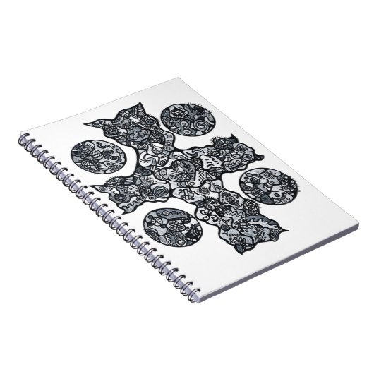 Spiral-Foto-Notebook Notizblock (Rechte Seite)