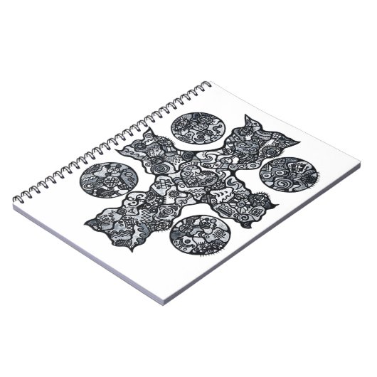 Spiral-Foto-Notebook Notizblock (Linke Seite)