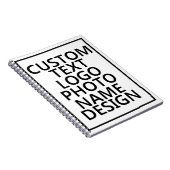 Spiral-Foto-Notebook Notizblock (Rechte Seite)