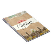 Spiral-Foto-Notebook Notizblock (Rechte Seite)