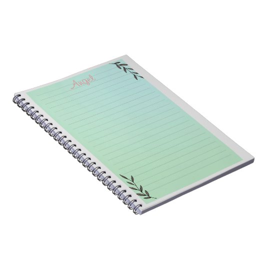 Spiral-Foto-Notebook Notizblock (Rechte Seite)