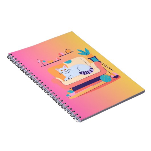 Spiral-Foto-Notebook Notizblock (Rechte Seite)