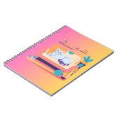 Spiral-Foto-Notebook Notizblock (Linke Seite)