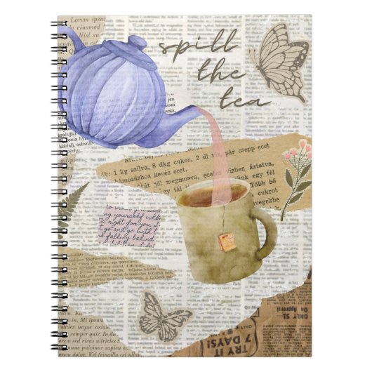 Spiral-Foto-Notebook Notizblock (Vorderseite)