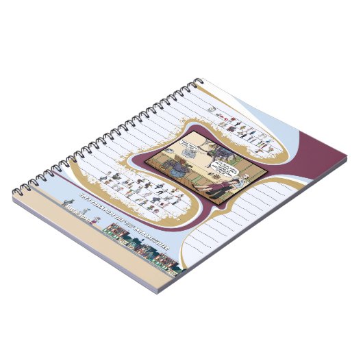 Spiral-Foto-Notebook Notizblock (Linke Seite)