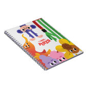 Spiral-Foto-Notebook Notizblock (Rechte Seite)