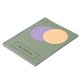 Spiral-Foto-Notebook Notizblock (Linke Seite)