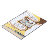 Spiral-Foto-Notebook Notizblock (Linke Seite)