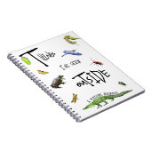 Spiral-Foto-Notebook Notizblock (Rechte Seite)