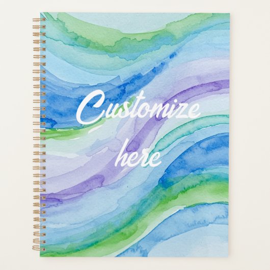 Spiral-Foto-Notebook Planer (Vorderseite)