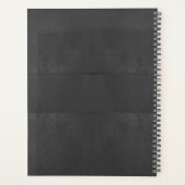 Spiral-Foto-Notebook Planer (Rückseite)