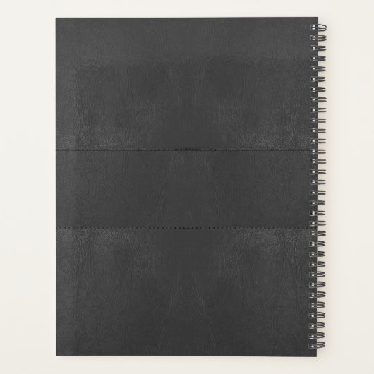 Spiral-Foto-Notebook Planer (Rückseite)