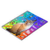 Spiral Foto Notebook Ragdoll Cat Learning Notizblock (Linke Seite)