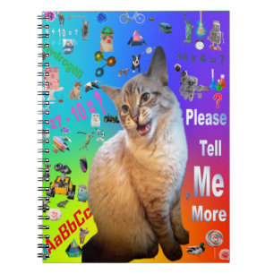 Spiral Foto Notebook Ragdoll Cat Learning Notizblock