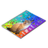 Spiral Foto Notebook Ragdoll Cat Notizblock (Linke Seite)