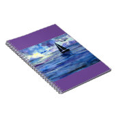 Spiral Foto Notebook Sailing Nautical Notizblock (Rechte Seite)