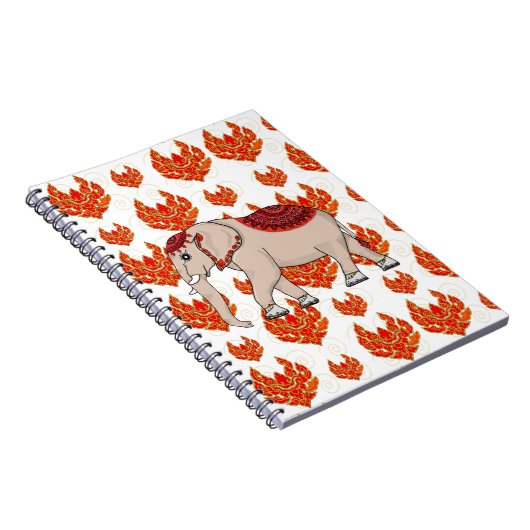 Spiral Foto Notebook Thai Stile. Notizblock (Rechte Seite)