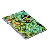 Spiral Foto Notebook weiß abstrakt Notizblock (Rechte Seite)