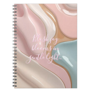 Spiral-Foto-Notizbuch in stilvoller Grafik Notizblock