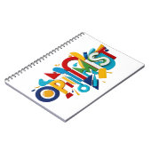 Spiral-Foto-Notizbuch Optimist Geschenk Notizblock (Linke Seite)