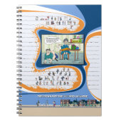 Spiral Fotonotizbuch | Jubiläumsgeschenkideen Notizblock (Vorderseite)