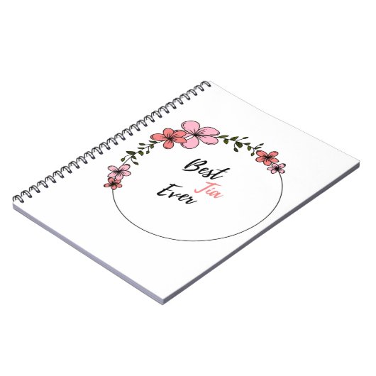 Spiral Fotonotizbuch Notizblock (Linke Seite)