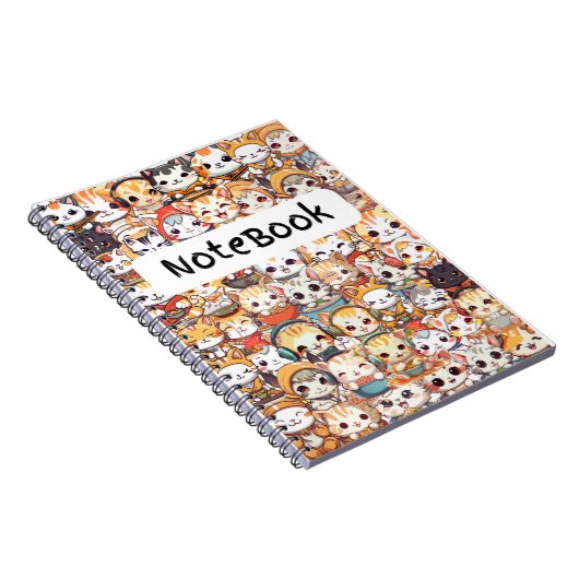 Spiral Fotonotizbuch Notizblock (Rechte Seite)