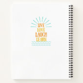 Spiral Fotonotizbuch Notizblock (Rückseite)