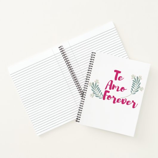 Spiral Fotonotizbuch Notizblock (Innenseite)