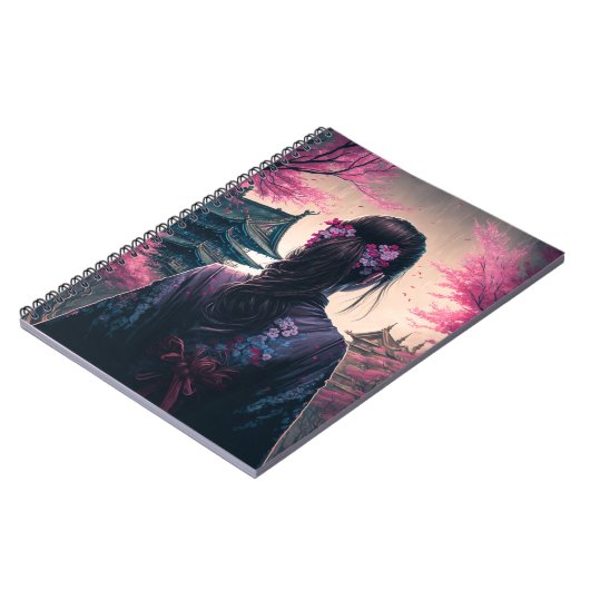 Spiral Fotonotizbuch Notizblock (Linke Seite)