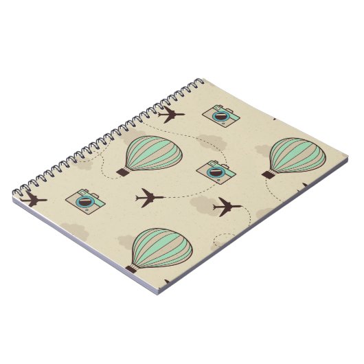 Spiral Fotonotizbuch Notizblock (Linke Seite)