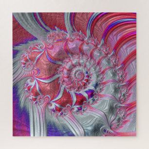Spiral Fraktal Bandana Puzzle