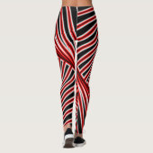 Spiral-Fraktal Leggings (Rückseite)