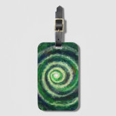 Spiral Galaxy Gepäcktag Gepäckanhänger (Vorderseite Vertikal)